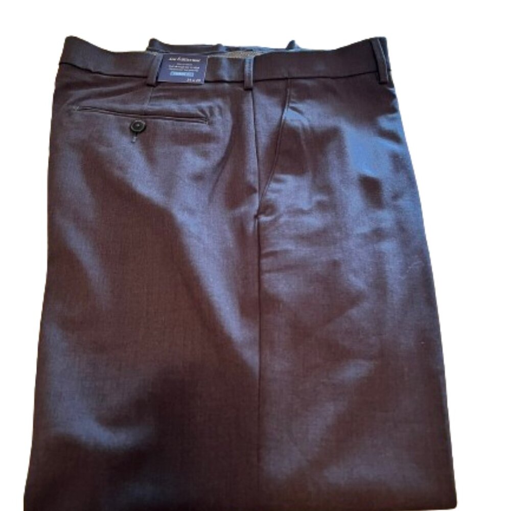 Croft & Barrow Men's Charcoal Grey Dress Pants -  34 x 29